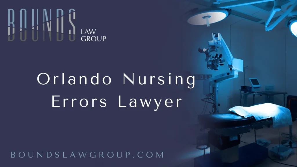 When you entrust the care of a loved one to a nursing home or medical facility, you expect them to receive competent and professional care. Unfortunately, nursing errors are more common than many realize, leading to serious injuries, medical complications, and even wrongful death. If you or a loved one has suffered due to medical negligence in a healthcare facility, an experienced Orlando nursing errors lawyer at Bounds Law Group can help you seek justice and fair compensation.