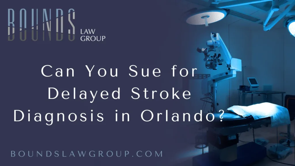 When a stroke occurs, every second counts. Prompt diagnosis and swift treatment can mean the difference between a full recovery and a lifetime of disability—or even death. Unfortunately, delayed stroke diagnosis in Orlando is a serious and growing concern. At Bounds Law Group, we represent victims and families whose lives have been forever changed due to the negligence of healthcare professionals. If you or a loved one has suffered because a stroke was not diagnosed in time, you may have the legal right to seek compensation.