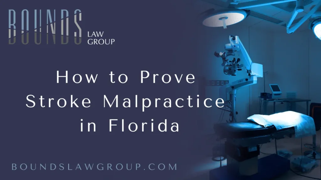 In the realm of medical malpractice law, few cases are as devastating as those involving stroke malpractice in Florida. A stroke, often sudden and life-altering, requires swift diagnosis and treatment. When a healthcare provider fails in their duty to act quickly and appropriately, the consequences can be catastrophic or even fatal. At Bounds Law Group, we help victims of stroke malpractice in Florida pursue justice and secure the compensation they rightfully deserve.