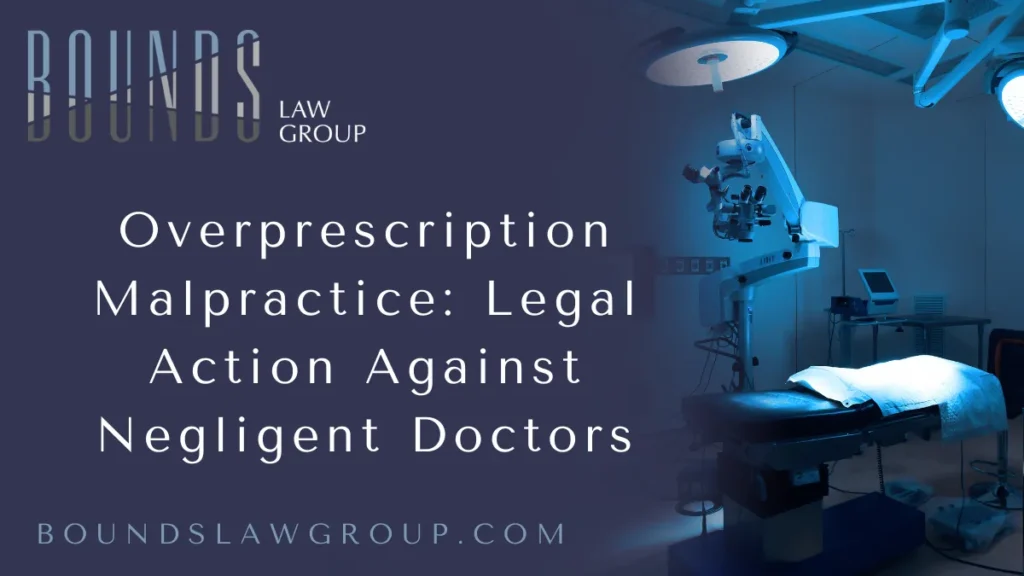Prescription medications are intended to heal—not harm. However, when a physician negligently prescribes medications beyond what is medically necessary, the consequences can be catastrophic. At Bounds Law Group, we represent victims of Florida overprescription medical negligence, fighting for justice and rightful compensation. If you or your loved one has suffered due to a doctor’s reckless prescription practices, our experienced attorneys are prepared to hold the responsible parties accountable.