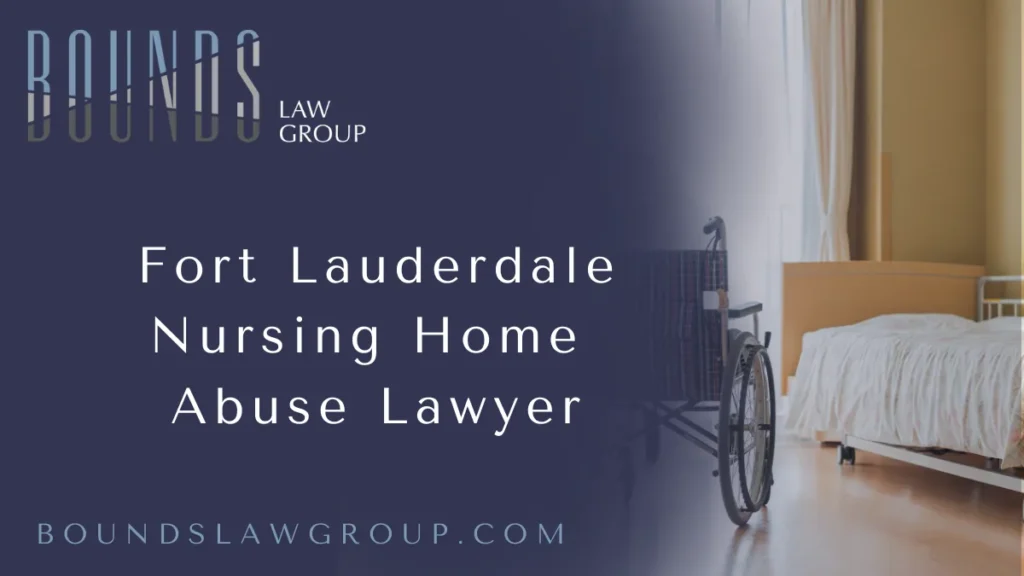 When a loved one resides in a nursing home, families expect the highest standard of care and dignity. Sadly, many elderly individuals suffer in silence due to abuse, neglect, or mistreatment in nursing homes. At Bounds Law Group, we are committed to holding negligent nursing facilities accountable. If your loved one has experienced harm, you need an experienced Fort Lauderdale nursing home abuse lawyer to fight for justice.