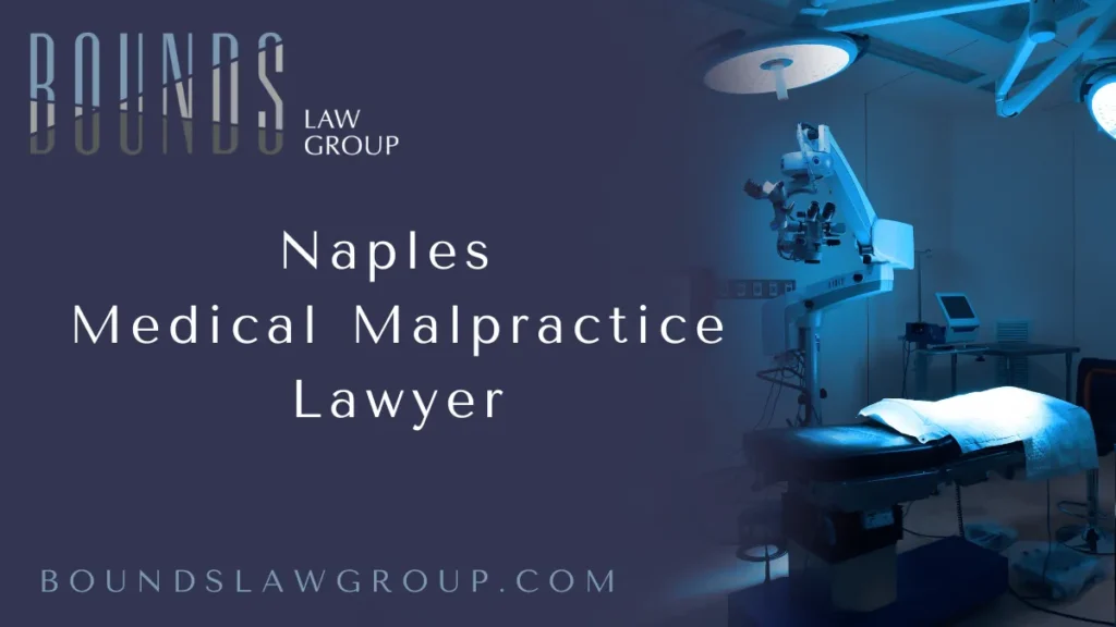 When medical care goes wrong, the consequences can be devastating. If you or a loved one has suffered harm due to a healthcare provider’s negligence, you need a skilled Naples medical malpractice lawyer on your side. At Bounds Law Group, we are dedicated to holding negligent medical professionals accountable and securing justice for victims of medical errors.