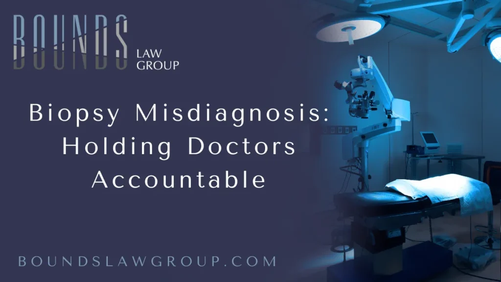 When you or a loved one undergoes a biopsy, you trust medical professionals to accurately interpret the results and take swift action. However, a biopsy misdiagnosis can lead to devastating consequences—delayed treatment, unnecessary procedures, worsened health outcomes, or even wrongful death. At Bounds Law Group, we hold negligent healthcare providers accountable for their life-altering errors. If you've been harmed due to a misread biopsy or misdiagnosed condition, a seasoned Orlando biopsy misdiagnosis attorney is ready to fight for the justice you deserve.