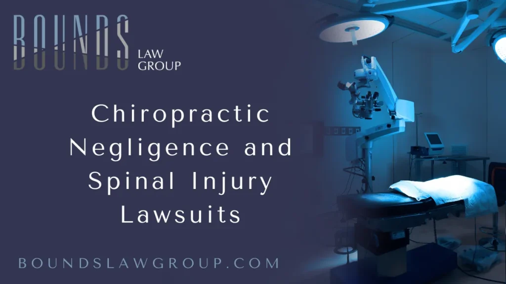 When you trust a chiropractor to help alleviate your pain, you expect professional, safe, and competent care. Unfortunately, negligent chiropractic adjustments can lead to devastating and permanent injuries. At Bounds Law Group, we specialize in representing victims involved in an Orlando chiropractic negligence lawsuit. If you or a loved one has suffered due to a chiropractor’s misconduct, we are here to help you recover compensation and hold the responsible party accountable.