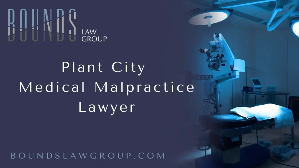When a medical professional’s negligence causes harm, it can leave lasting physical, emotional, and financial scars. At Bounds Law Group, an experienced Plant City medical malpractice lawyer is here to help victims of medical errors fight for the justice and compensation they rightfully deserve. Our team is committed to securing favorable outcomes for our clients by providing expert legal representation in even the most complex medical malpractice cases.