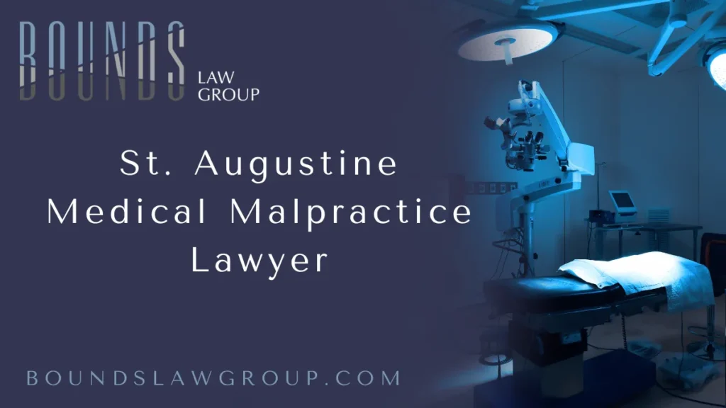 Medical malpractice can have a life-altering impact on victims and their families. If you or a loved one has suffered from negligent medical care in St. Augustine, Florida, you need a trusted advocate to fight for your rights. Bounds Law Group is dedicated to helping those who have been harmed by medical professionals who fail to meet the standard of care. As your St. Augustine medical malpractice lawyer, we work tirelessly to hold healthcare providers accountable and ensure you receive the justice and compensation you deserve.