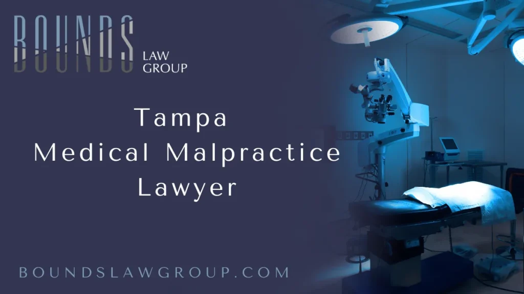 When medical professionals fail to uphold the standard of care, the consequences can be devastating. At Bounds Law Group, a Tampa medical malpractice lawyer is dedicated to holding negligent healthcare providers accountable and securing justice for victims and their families. With decades of experience, an aggressive legal strategy, and a relentless commitment to our clients, we fight for full compensation for those harmed by medical negligence in Tampa and throughout Florida.