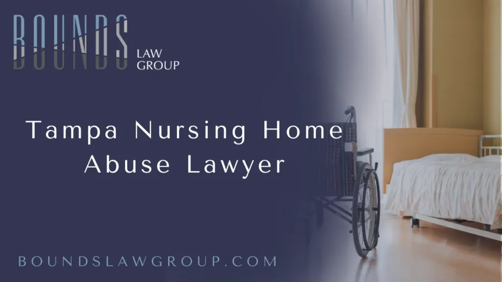 When a loved one enters a nursing home, families place their trust in the facility to provide proper care, compassion, and safety. Unfortunately, not all nursing homes meet this standard. If your loved one has suffered from neglect or abuse, it's time to speak with an experienced Tampa nursing home abuse lawyer at Bounds Law Group. We are committed to holding negligent facilities accountable and ensuring your family receives the justice and compensation you deserve.