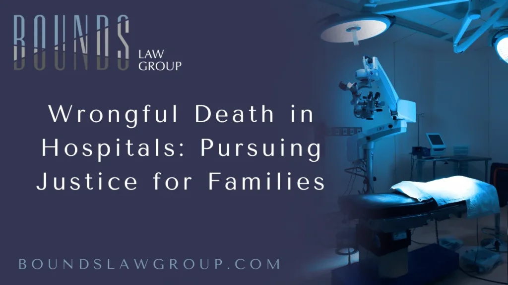 When a loved one dies due to medical negligence, no amount of compensation can ease the emotional pain. But pursuing a wrongful death claim can bring justice, accountability, and financial support to families left behind. At Bounds Law Group, our dedicated Orlando hospital wrongful death lawyers provide aggressive legal representation for families whose loved ones died because of substandard care in Orlando’s hospitals.