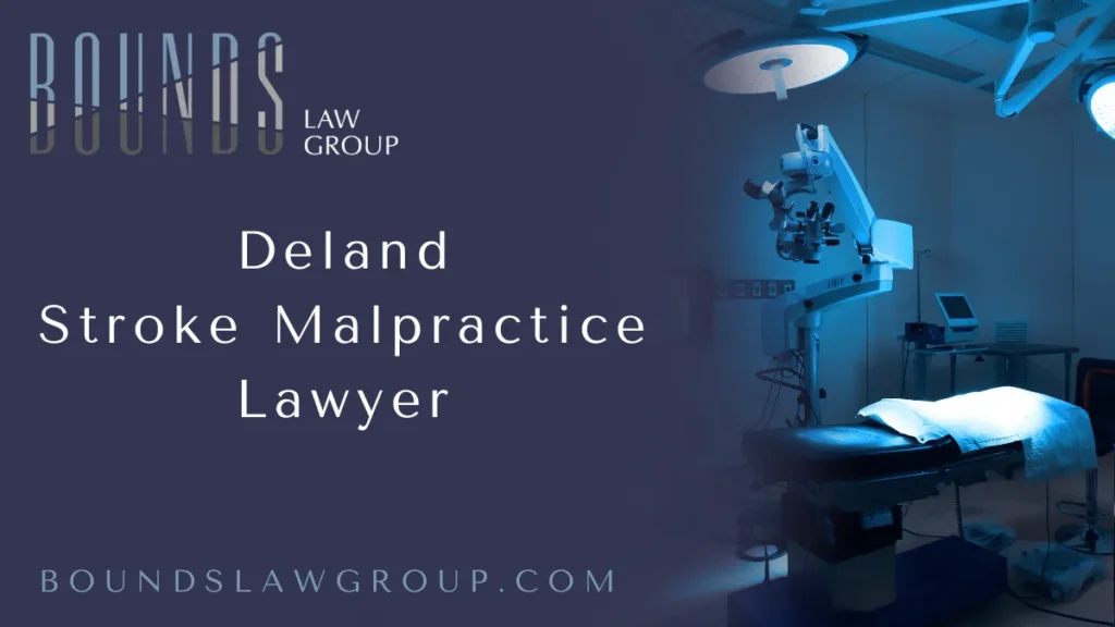 When faced with the devastating consequences of stroke malpractice, victims and their families need a dedicated, knowledgeable advocate who understands the intricacies of both medical negligence and personal injury law. At Bounds Law Group, we specialize as a Deland stroke malpractice lawyer firm committed to securing justice and fair compensation for those harmed by medical errors. Our deep expertise, relentless advocacy, and client-focused approach make us the trusted choice for stroke malpractice cases in Deland and surrounding communities.