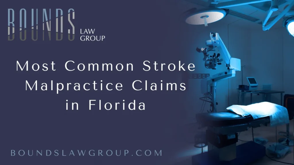 When a stroke occurs, every second counts. Proper diagnosis and timely treatment are critical to prevent lifelong disability or death. Unfortunately, medical providers sometimes fail to meet the required standard of care. At Bounds Law Group, we represent victims and families harmed by negligent care in stroke malpractice claims in Florida. Our goal is to hold negligent providers accountable and secure the compensation our clients deserve.