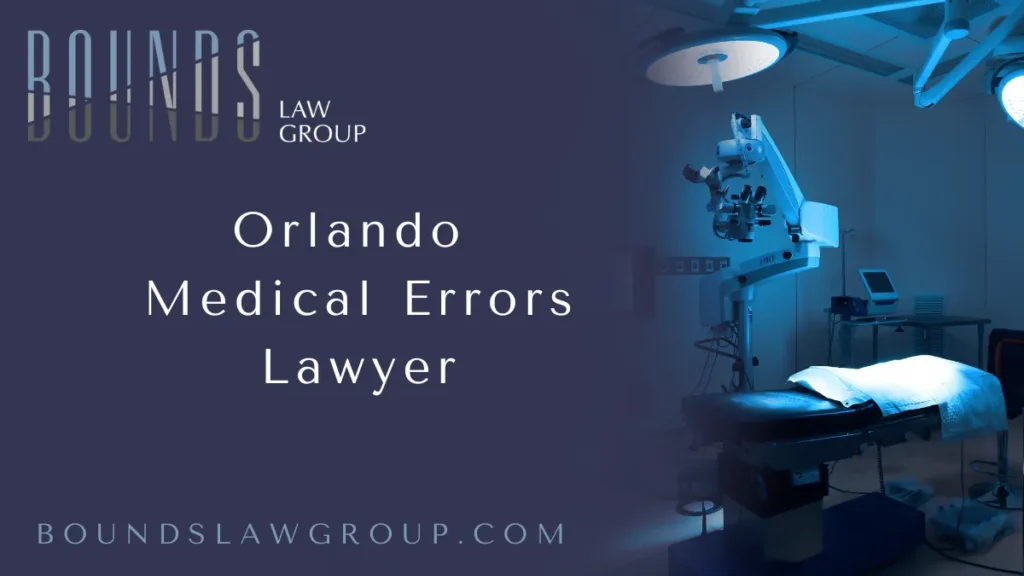 When medical treatment goes wrong, the consequences can be devastating. At Bounds Law Group, we understand the complex and deeply personal challenges that arise from medical negligence. As a trusted Orlando medical errors lawyer, we are committed to standing by your side, helping you secure the justice and compensation you deserve.
