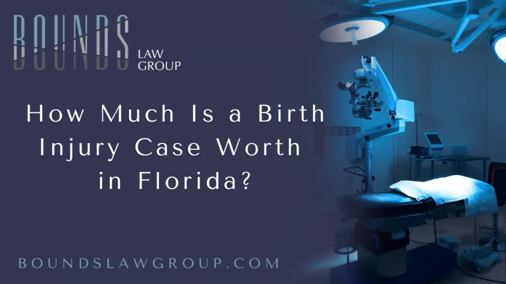 When a preventable birth injury impacts your child’s life, knowing the potential birth injury case value in Florida becomes essential for securing justice and financial support. At Bounds Law Group, we are dedicated to helping families obtain the maximum compensation necessary to cover lifelong care, treatment, and rehabilitation. This comprehensive guide explains how birth injury cases are valued in Florida, key factors influencing compensation, and why expert legal representation is crucial.