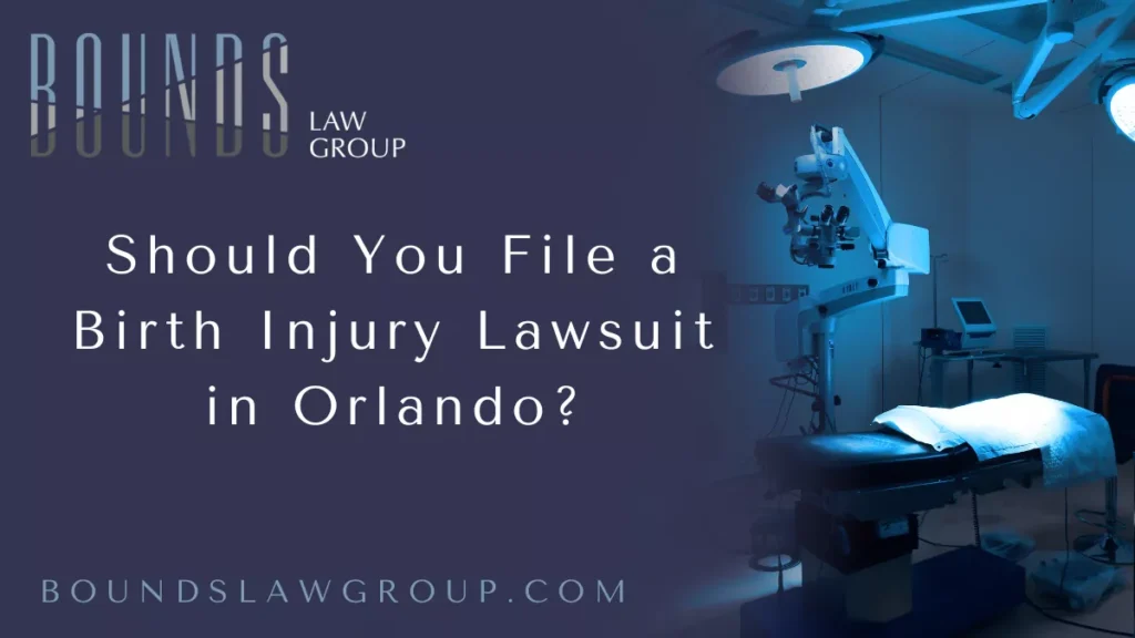 When a child suffers a birth injury, the emotional and financial toll can be overwhelming for families. At Bounds Law Group, we recognize the urgency and confusion that come with such tragic circumstances. If you suspect that your child’s injury resulted from medical negligence, you may have the legal right to pursue a birth injury lawsuit Orlando. Taking legal action not only holds negligent parties accountable but also helps secure vital compensation for your child’s lifelong care, therapies, and support.