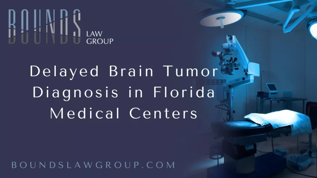 When a brain tumor is not diagnosed promptly, the consequences can be life-altering or even fatal. A delayed diagnosis often means the tumor grows unchecked, making treatment more difficult and reducing survival rates. If you or a loved one has suffered because a doctor or hospital failed to identify a brain tumor in time, a Florida brain tumor misdiagnosis attorney at Bounds Law Group can help you pursue justice and compensation.