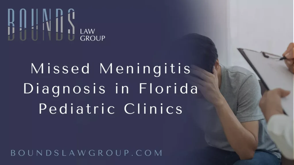 Meningitis is one of the most serious and time-sensitive medical emergencies, especially in children. When pediatric clinics in Florida fail to diagnose it promptly, the outcome can be tragic. Parents rely on healthcare providers to recognize symptoms, order the right tests, and act quickly—but when that doesn’t happen, the results can lead to permanent disability or death. In these heartbreaking cases, a Florida meningitis malpractice attorney can help families seek justice and hold negligent parties accountable.