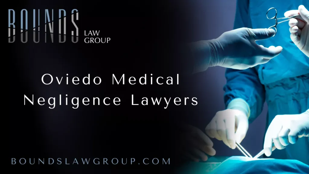 Medical negligence can have devastating consequences, leaving victims with physical, emotional, and financial burdens. If you or a loved one has suffered due to medical malpractice in Oviedo, Florida, it’s crucial to seek experienced legal representation. Bounds Law Group is dedicated to helping victims of medical negligence navigate the legal system and secure the compensation they deserve.