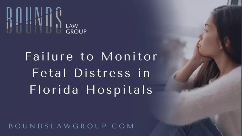 When expectant mothers enter a hospital to deliver their babies, they trust that the medical professionals involved will monitor the health of both mother and child with the highest level of care. Some hospitals and healthcare providers in Florida fail to recognize or respond appropriately to signs of fetal distress, leading to devastating and preventable birth injuries. If your baby suffered harm because doctors or nurses failed to monitor fetal distress, a Florida fetal monitoring malpractice attorney at Bounds Law Group can help you pursue justice and compensation.