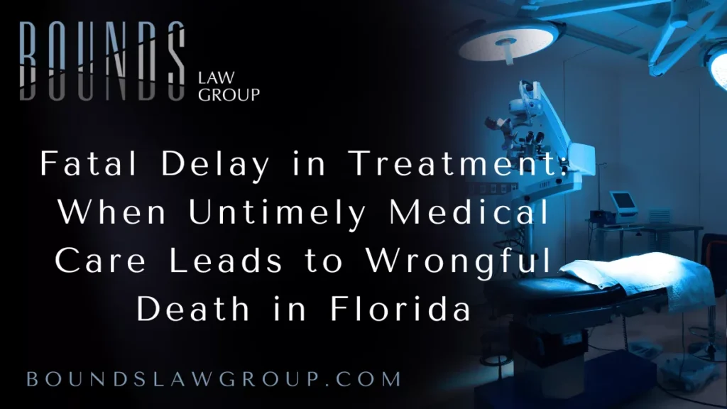 When someone seeks medical help, they trust healthcare professionals to respond promptly, accurately, and decisively. But delays in diagnosing or treating a serious condition can turn a manageable illness into a fatal outcome. Whether the delay occurs in an emergency room, hospital, urgent care center, or doctor’s office, untimely medical treatment is a leading cause of preventable death in the United States.