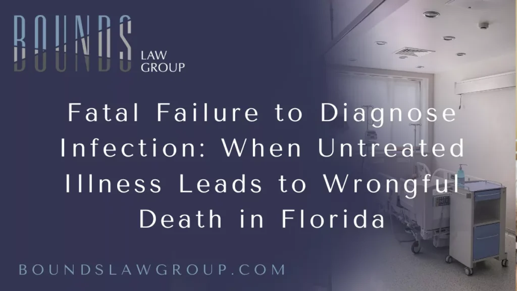 Infections are common—and in many cases, highly treatable. However, when healthcare providers fail to recognize the signs of infection, order appropriate tests, or begin treatment promptly, a routine illness can spiral into sepsis, organ failure, and death. Tragically, failure to diagnose an infection is a frequent and preventable cause of wrongful death in hospitals, emergency rooms, and long-term care facilities.