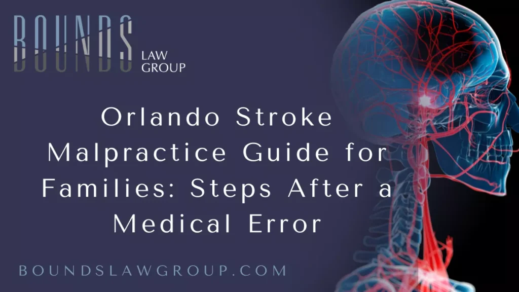 A stroke is one of the most frightening and life-altering medical emergencies a family can experience. When the medical professionals you trust fail to diagnose or treat a stroke correctly, the consequences can be devastating—leading to permanent neurological damage, disability, or loss of life. In Orlando, stroke malpractice is far too common, and families often feel overwhelmed, confused, and unsure of what to do next.
