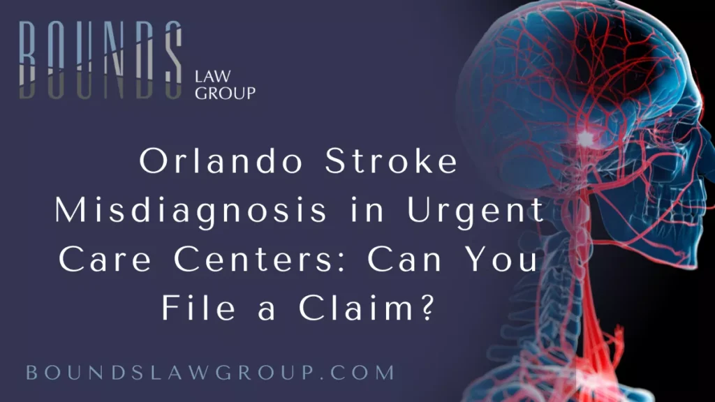 A stroke is a time-sensitive medical emergency, and urgent care providers must recognize the warning signs immediately. When they fail to act, patients can lose critical minutes that determine whether they recover fully or suffer permanent disability. If an urgent care provider in Orlando misdiagnosed your stroke or delayed your treatment, you may have grounds to pursue an Orlando stroke misdiagnosis claim.