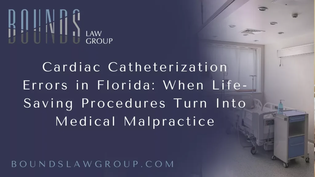 Cardiac catheterization is a commonly performed procedure designed to diagnose and treat serious heart conditions, including coronary artery disease, blocked arteries, and heart valve disorders. When performed correctly, it can save lives. But when doctors, hospitals, or medical staff make preventable mistakes before, during, or after the procedure, the results can be catastrophic. In Florida, cardiac catheterization errors may constitute medical malpractice when they cause severe injury or wrongful death.