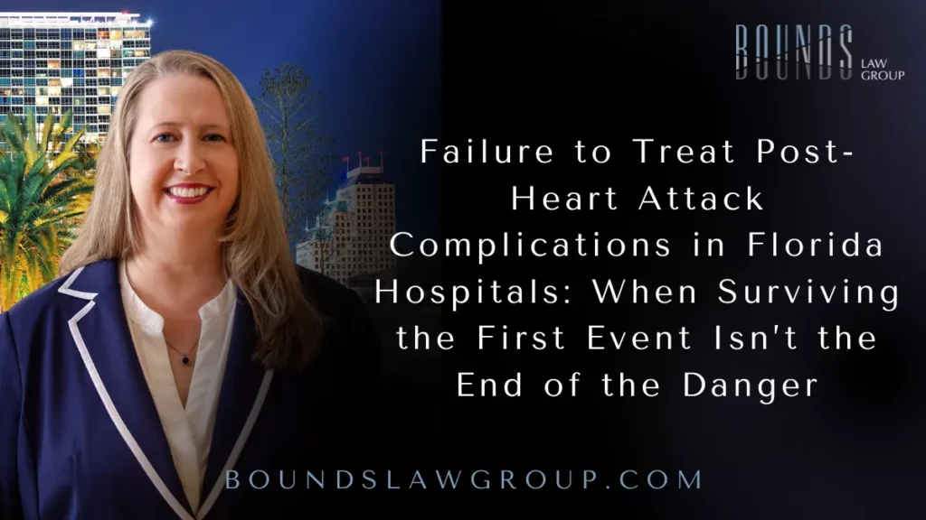 Failure to Treat Post-Heart Attack Complications in Florida Hospitals: When Surviving the First Event Isn’t the End of the Danger