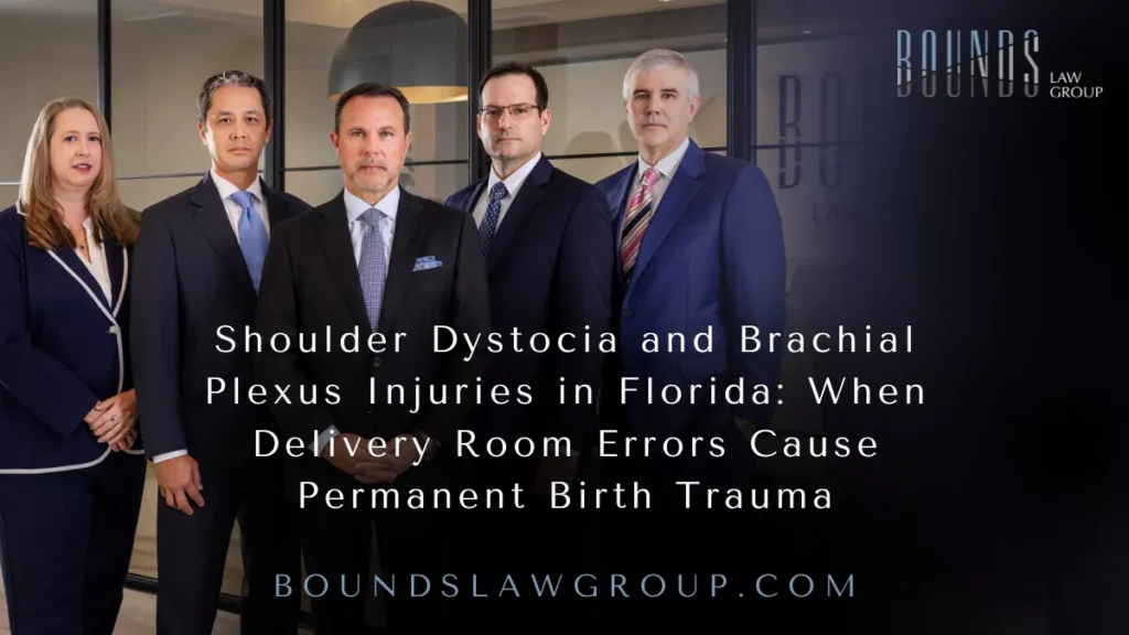 Shoulder Dystocia and Brachial Plexus Injuries in Florida: When Delivery Room Errors Cause Permanent Birth Trauma