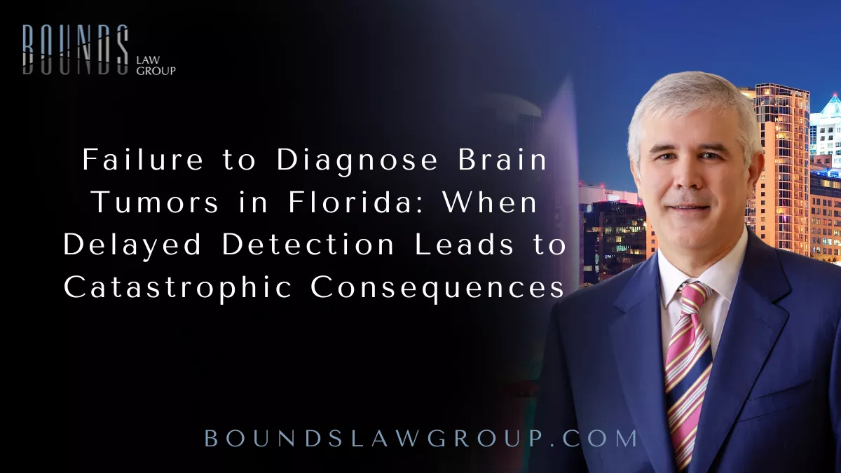 Brain tumors are serious medical conditions that require prompt diagnosis and treatment. While some tumors are benign, others are malignant and can grow quickly, placing pressure on critical areas of the brain. When doctors fail to recognize symptoms or delay ordering appropriate diagnostic tests, patients may suffer permanent neurological damage or even death. In Florida, failure to diagnose a brain tumor may constitute medical malpractice when healthcare providers overlook warning signs, misinterpret imaging studies, or fail to refer patients for specialized care.