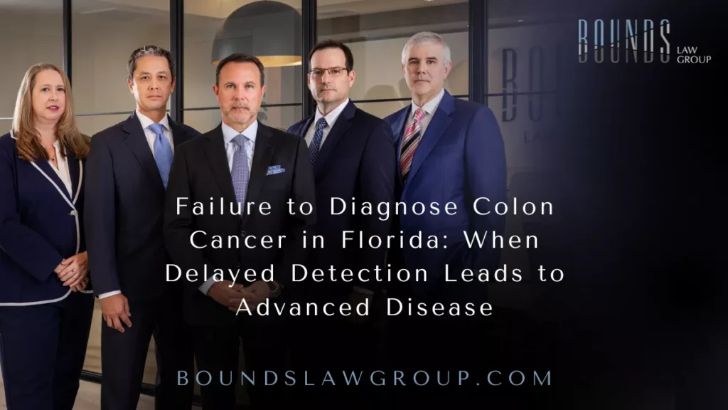 Failure to Diagnose Colon Cancer in Florida: When Delayed Detection Leads to Advanced Disease