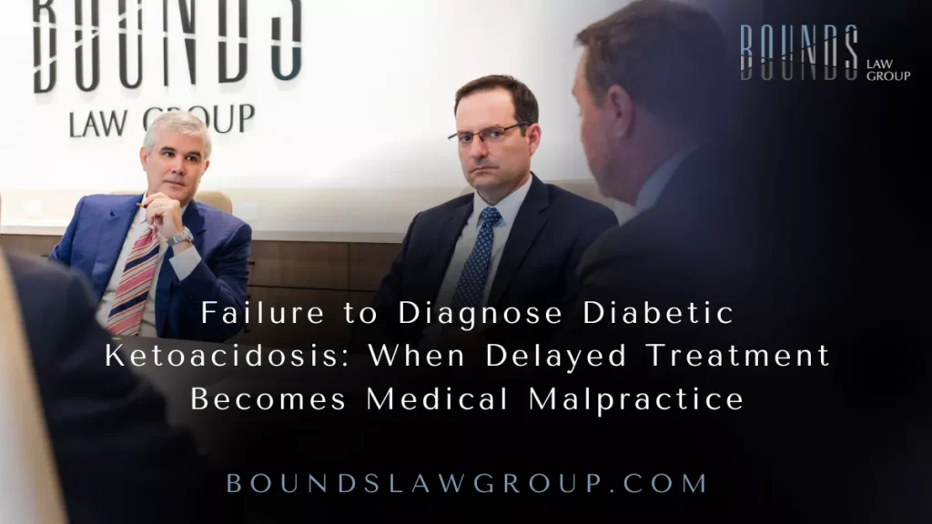 Failure to Diagnose Diabetic Ketoacidosis: When Delayed Treatment Becomes Medical Malpractice