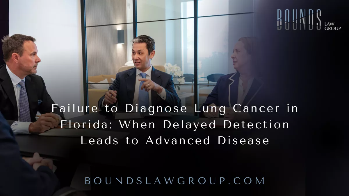 Lung cancer is one of the leading causes of cancer-related deaths in the United States. However, when detected early, treatment options and survival rates improve significantly. Unfortunately, delayed diagnosis remains a serious problem. In Florida, failure to diagnose lung cancer may constitute medical malpractice when healthcare providers overlook symptoms, misinterpret diagnostic tests, or fail to order appropriate imaging or follow-up evaluations.