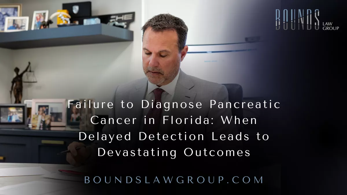 Pancreatic cancer is one of the most aggressive and deadly forms of cancer. Because symptoms often appear late and may resemble other digestive conditions, early diagnosis can be challenging. However, when doctors fail to properly investigate symptoms or delay ordering diagnostic tests, patients may lose valuable time that could have allowed for earlier treatment. In Florida, failure to diagnose pancreatic cancer may constitute medical malpractice when healthcare providers overlook warning signs, misinterpret imaging results, or fail to refer patients for appropriate testing.