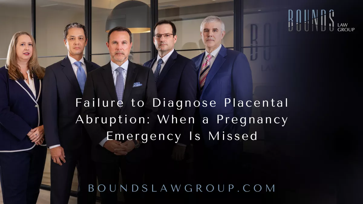 Placental abruption is one of the most dangerous obstetric emergencies. It occurs when the placenta partially or completely separates from the uterus before delivery—cutting off oxygen and nutrients to the baby. When not recognized and treated immediately, placental abruption can lead to severe brain injury or stillbirth.