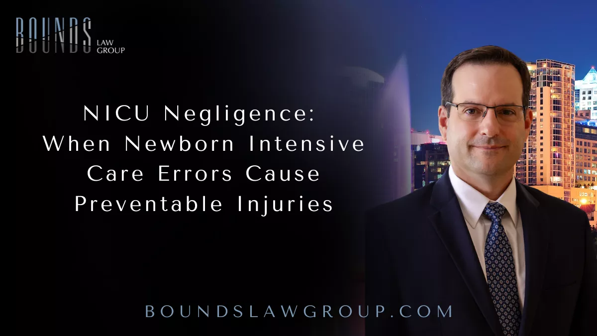 When a newborn requires care in the Neonatal Intensive Care Unit (NICU), it is often because they are premature, medically fragile, or recovering from complications at birth. Parents trust that their child will receive the highest level of specialized care. Unfortunately, when mistakes occur in the NICU, the consequences can be devastating and lifelong.