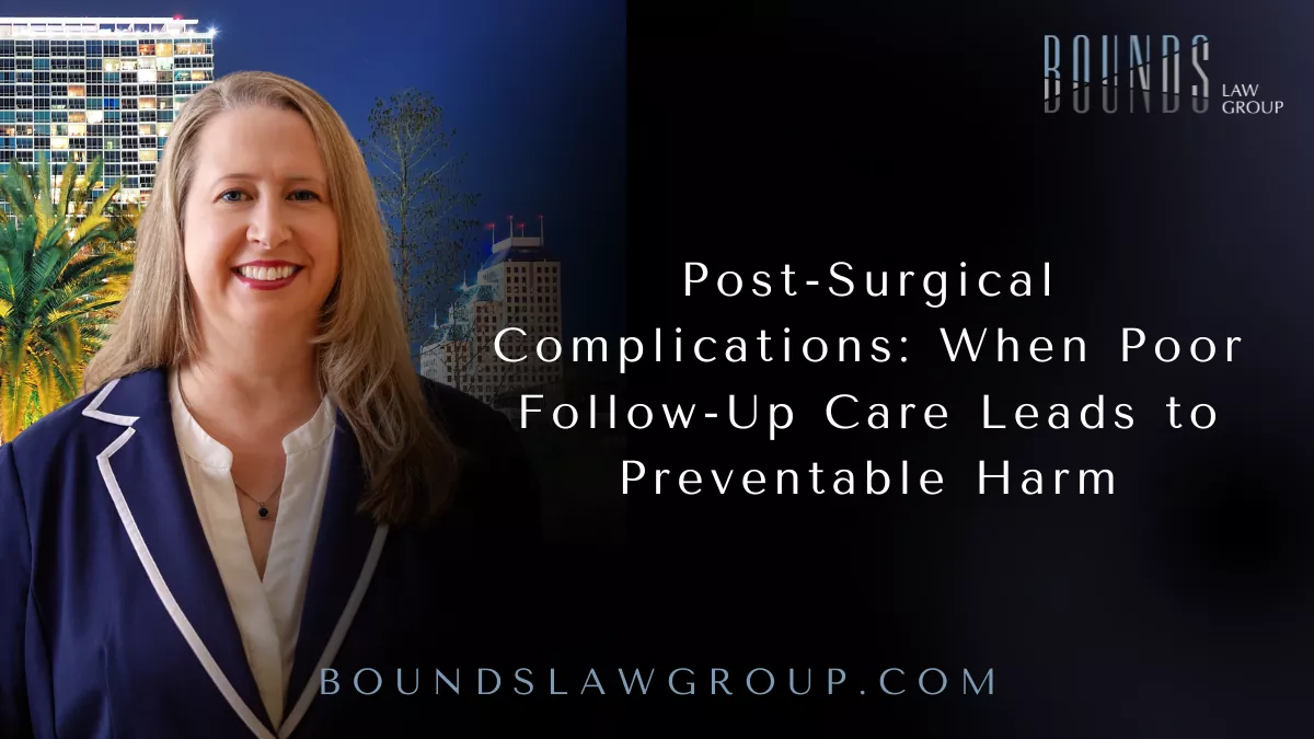 Surgery is often only the first step in a patient’s recovery. What happens after the procedure—monitoring, follow-up care, and early detection of complications—is just as critical to a successful outcome. When healthcare providers fail to properly manage post-surgical care, patients can suffer serious and preventable complications.