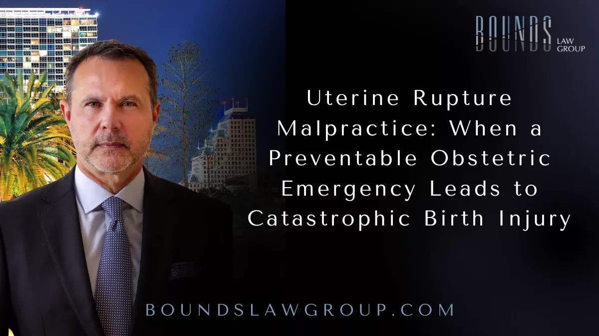 Uterine rupture is one of the most dangerous emergencies that can occur during labor. It happens when the wall of the uterus tears, potentially causing severe bleeding and cutting off oxygen to the baby almost instantly. Without immediate medical intervention, uterine rupture can result in permanent brain injury or death for the baby—and life-threatening complications for the mother.