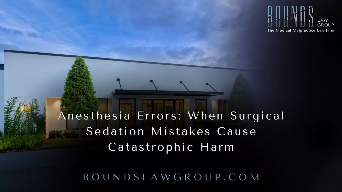 Anesthesia allows patients to undergo surgery and medical procedures without pain, but it also carries serious risks when not administered or monitored properly. Anesthesiologists, nurse anesthetists, and surgical teams must carefully evaluate, dose, and monitor patients throughout the entire procedure. When anesthesia errors occur, the consequences can be life-changing—or fatal.