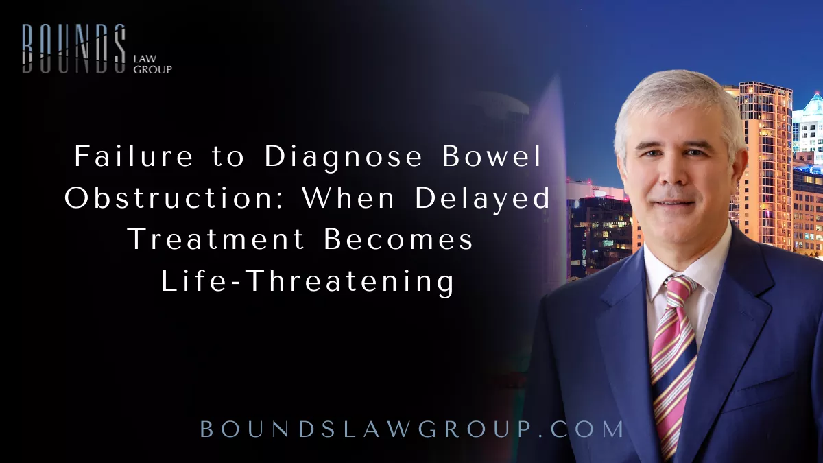 A bowel obstruction is a serious and potentially life-threatening medical condition that requires prompt diagnosis and treatment. When recognized early, it can often be managed effectively. However, when healthcare providers fail to identify the condition in time, it can lead to severe complications—including infection, organ failure, and death.