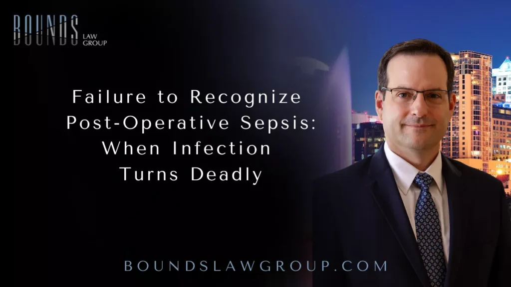 Failure to Recognize Post-Operative Sepsis: When Infection Turns Deadly