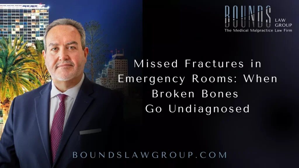 Missed Fractures in Emergency Rooms: When Broken Bones Go Undiagnosed