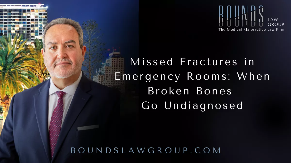 Emergency rooms treat thousands of patients every day for injuries caused by falls, car accidents, workplace incidents, and other traumatic events. While some fractures are obvious, others can be difficult to detect without careful evaluation and proper imaging. When healthcare providers fail to diagnose a fracture in a timely manner, patients may suffer severe pain, permanent complications, and long-term disability.