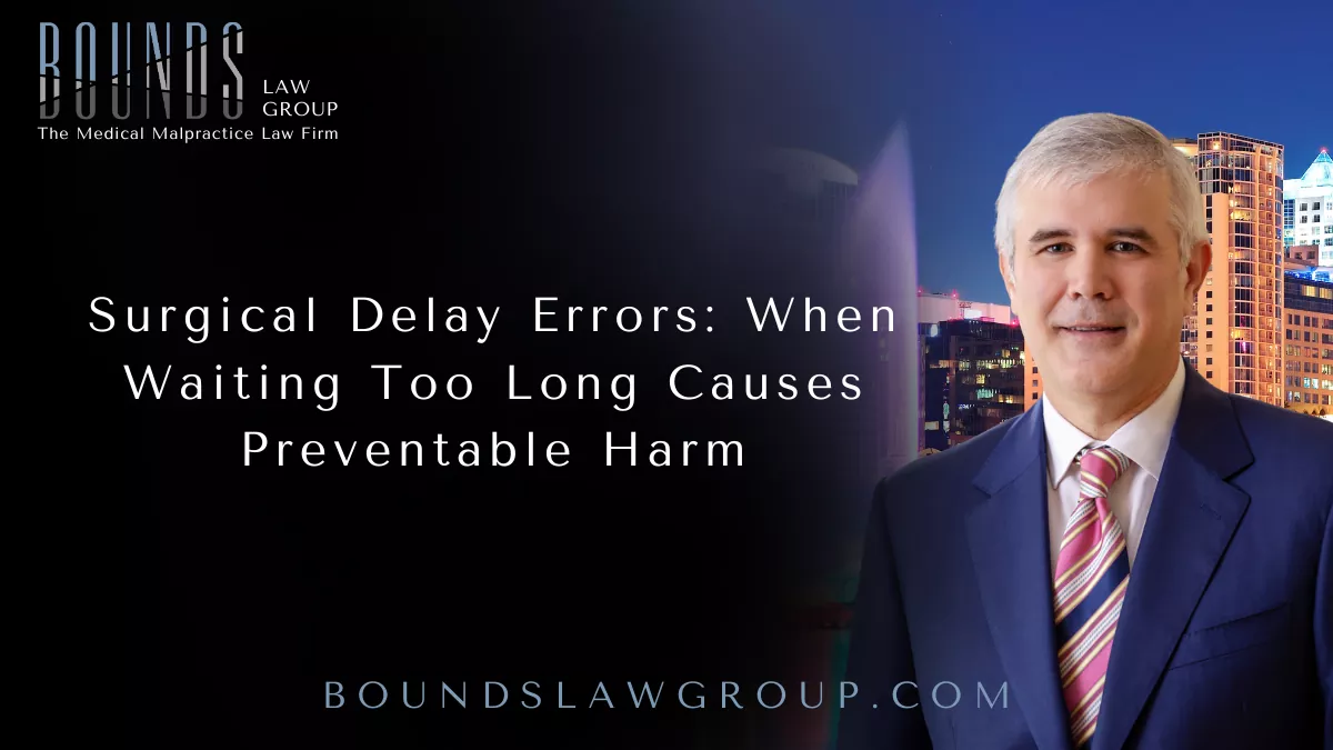 In many medical situations, timing is everything—especially when surgery is required. While some procedures can be safely scheduled, others demand urgent or immediate intervention. When healthcare providers fail to act quickly enough, delays in surgery can allow a patient’s condition to worsen, sometimes with devastating consequences.