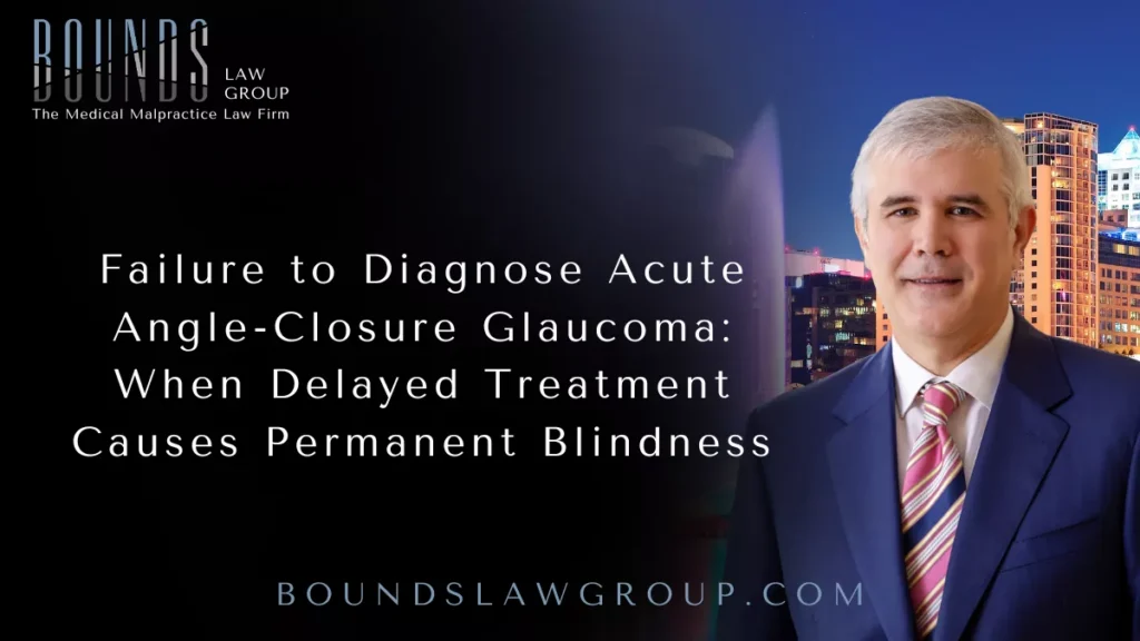 Failure to Diagnose Acute Angle-Closure Glaucoma: When Delayed Treatment Causes Permanent Blindness