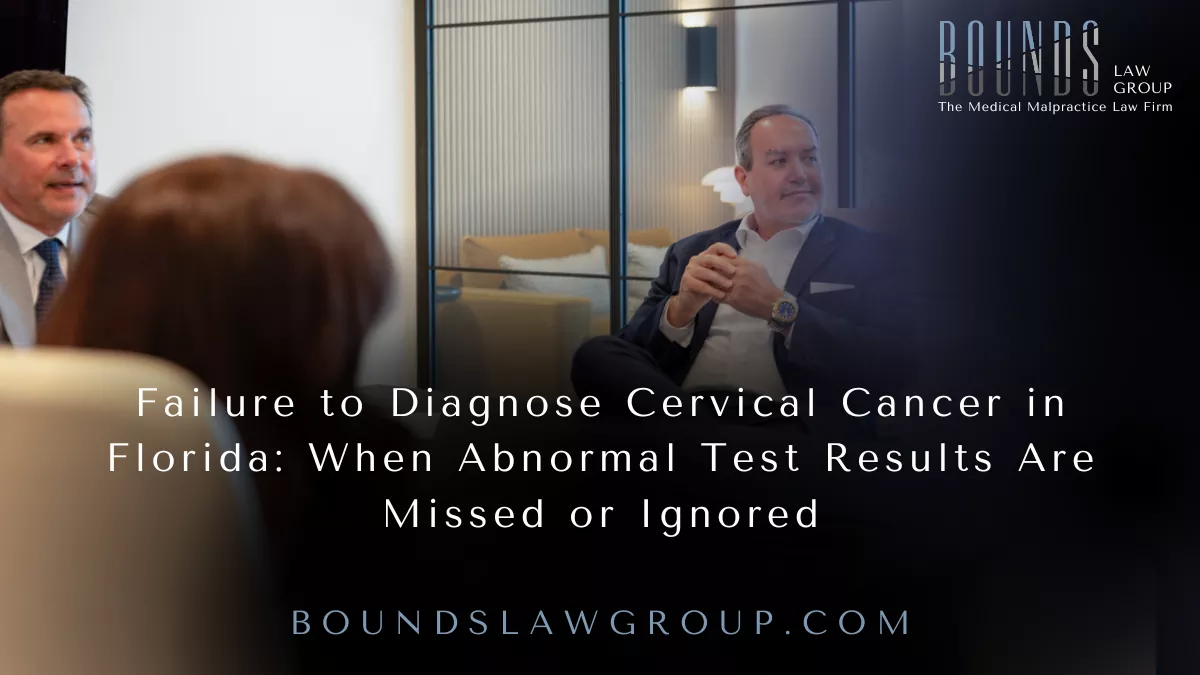 Unfortunately, delayed diagnosis of cervical cancer often has little to do with a patient failing to seek medical care. Instead, these cases frequently involve breakdowns within the healthcare system itself. An abnormal Pap smear is overlooked. A positive HPV test is never followed up. A biopsy is delayed for months. A pathology report is filed away without anyone notifying the patient.