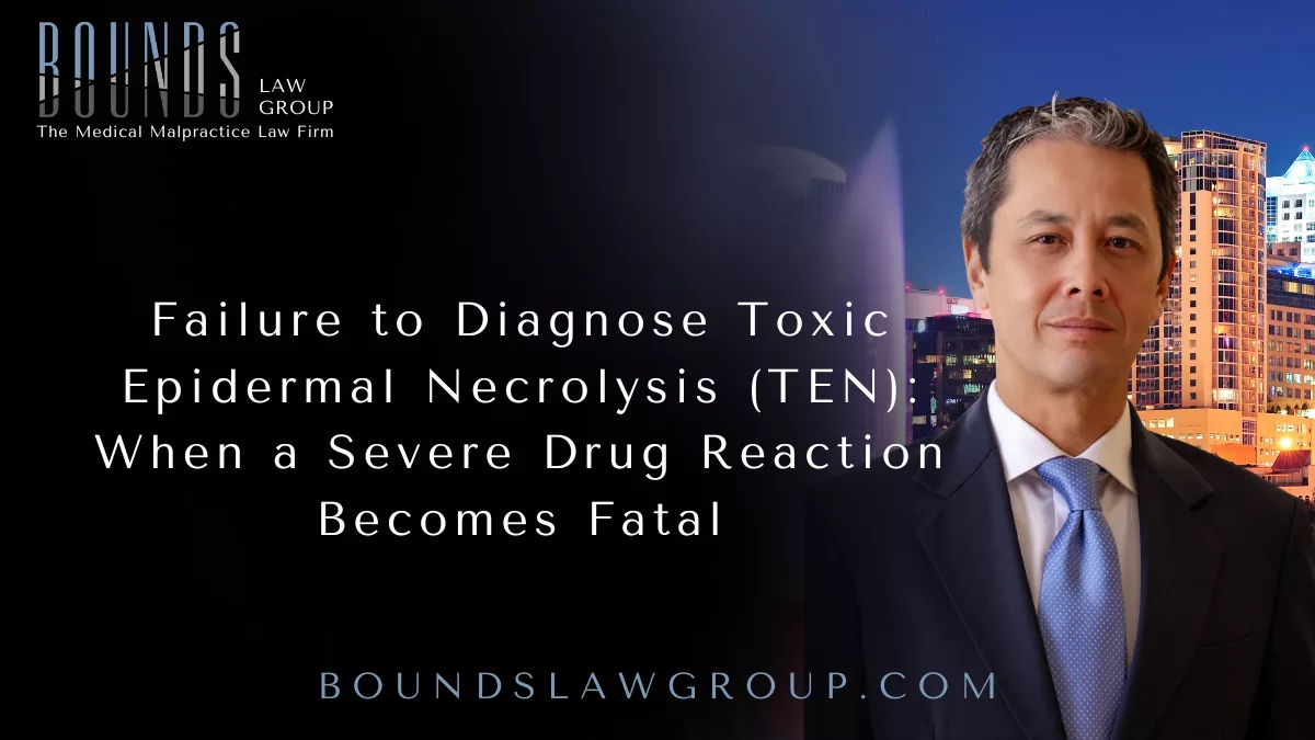 Toxic Epidermal Necrolysis (TEN) is one of the most severe medical emergencies involving the skin. Often caused by a serious reaction to medication, TEN causes the outer layer of the skin to separate from the body, much like a severe burn. Patients rapidly lose their skin's protective barrier, placing them at extreme risk for infection, dehydration, organ failure, and death.