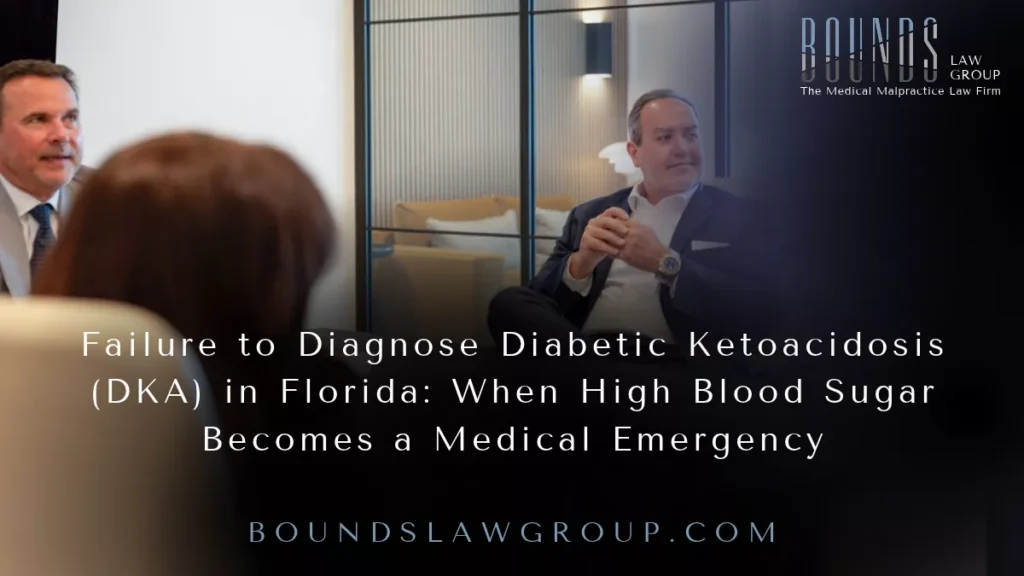 Failure to Diagnose Diabetic Ketoacidosis (DKA) in Florida: When High Blood Sugar Becomes a Medical Emergency