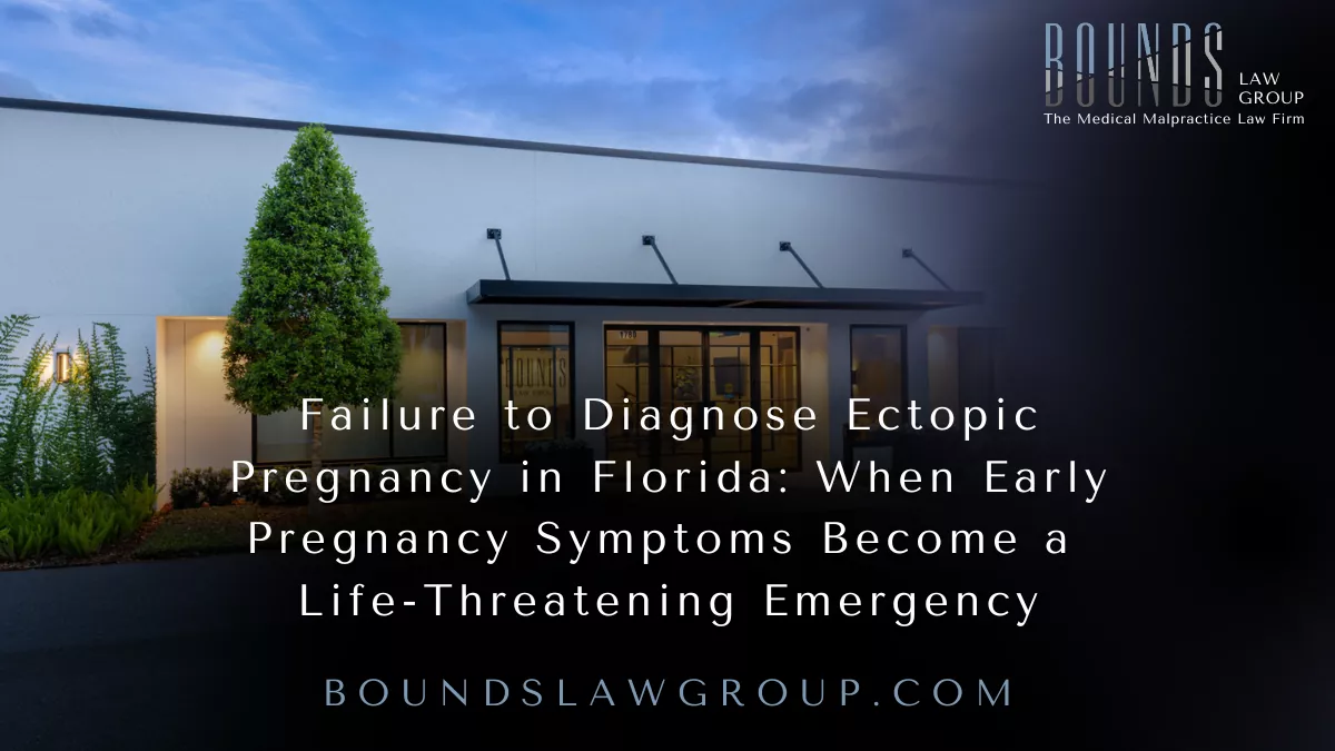 Ectopic pregnancy is one of the leading causes of maternal death during the first trimester. It is also one of the most time-sensitive diagnoses in emergency medicine. When recognized early, treatment may preserve a woman's fertility and prevent life-threatening internal bleeding. When the diagnosis is delayed, the consequences can be catastrophic.