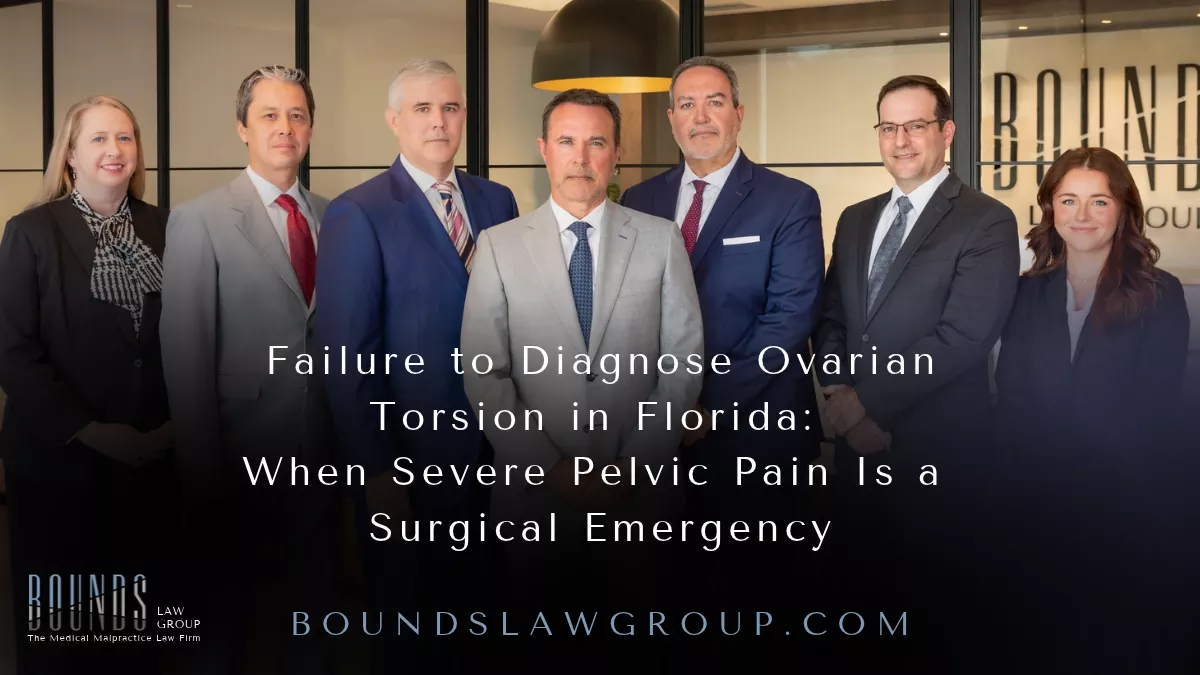 She returns to the hospital, where imaging and emergency surgery reveal ovarian torsion. By the time the surgeon reaches the operating room, the ovary has lost its blood supply and can no longer be saved.